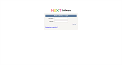 Desktop Screenshot of cobranca.nextsoftware.com.br